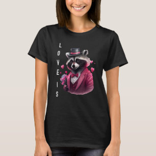 T-shirt L'Amour Gorgeous est Avec le Coeur Animal Saint Va