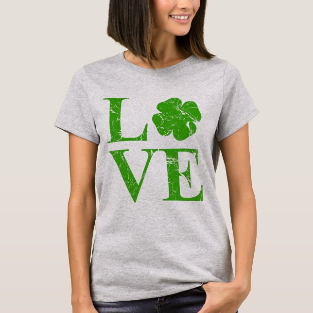 T-shirt L'amour irlandais (Devant)
