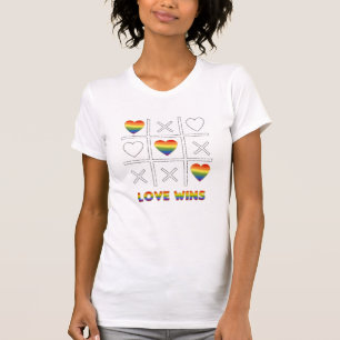 T-shirt L'amour LGBT gagne