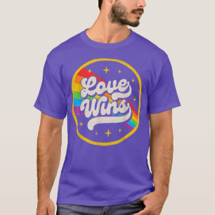 T-shirt L'amour LGBTQ gagne le Gay pride LGBT Ally Rainbow