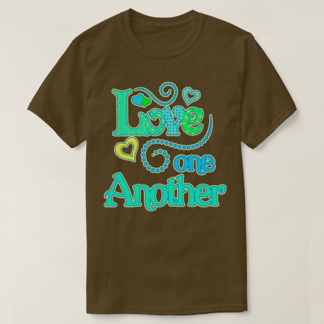 T-shirt L'amour l'un l'autre (Design devant)