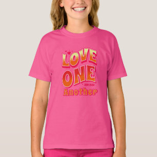 T-shirt L'amour l'un l'autre Jean 13:34