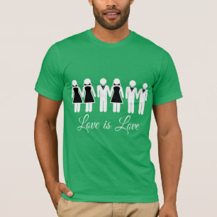 T-shirt L'AMOUR mariage EST L'AMOUR
