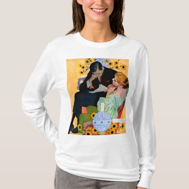 T-shirt L'amour meurt lentement (Devant)