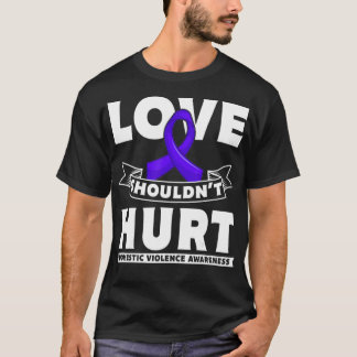T-shirt L'amour ne devrait pas nuire à la sensibilisation