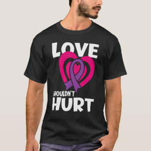 T-shirt L'amour ne devrait pas nuire à l'abus narcissique