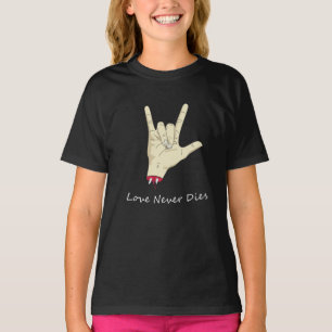 T-shirt L'amour ne meurt jamais