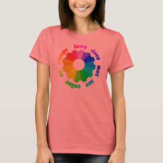 T-shirt L'amour ne voit ni couleur ni forme