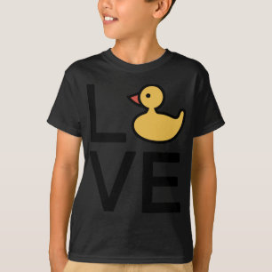 T-shirt L'amour penche l'idée très mignonne et drôle de