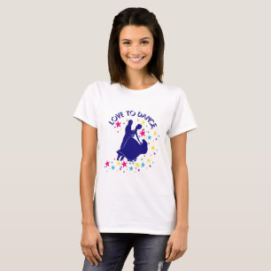 T-shirt L'amour pour la danse