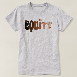 T-shirt L'amour pour la paix et l'équité