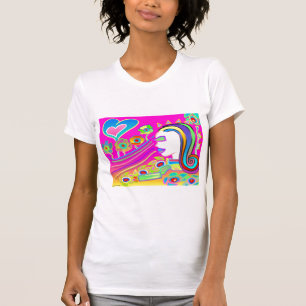 T-shirt L'amour se développera : L'espace rêveur