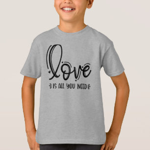 T-shirt L'amour suffit-76756