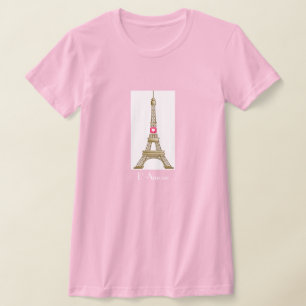 T-shirt L'Amour Tour Eiffel T Chemise