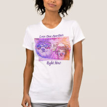 L'amour un autre Hippie Corgi Tee - shirt