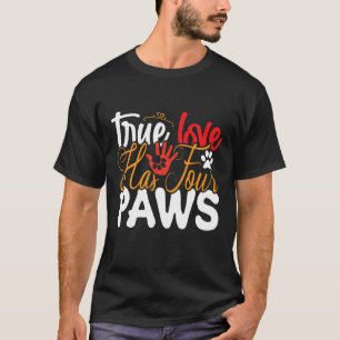T-shirt L'Amour Vrai A Quatre Pâtes
