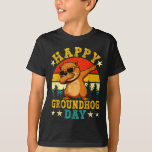 T-shirt L'amoureux de la marmotte qui fait du dabbing anim