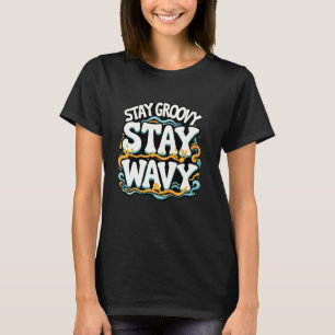 T-shirt Lampe à lave Rétro Ambiance Psychédélique Vibes Gr