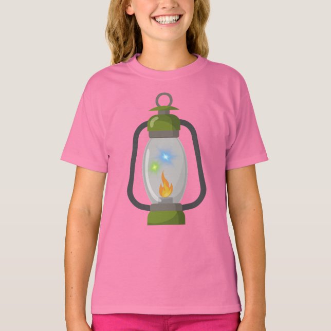 T-shirt lampe ancienne (Devant)