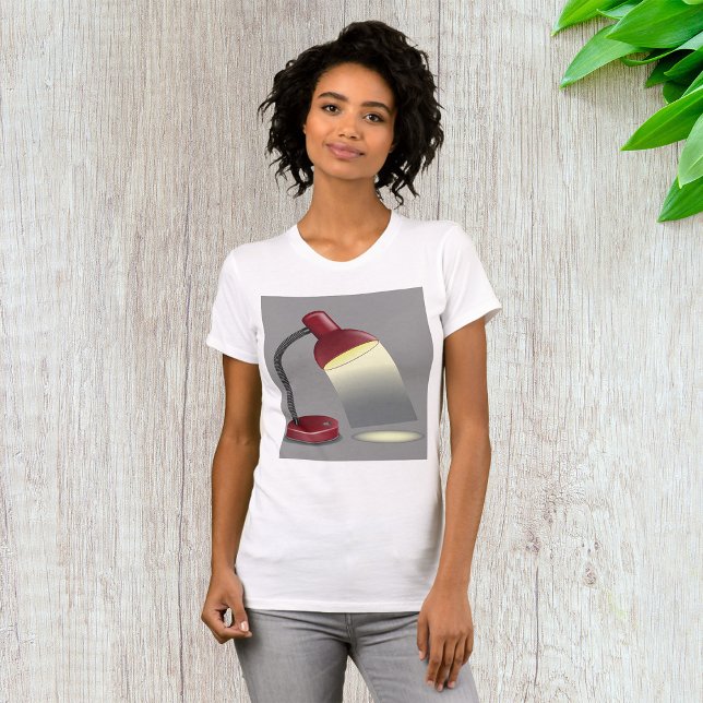 T-shirt Lampe de Bureau Rouge Éclairage Moderne (Créateur téléchargé)