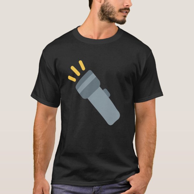 T-shirt Lampe de poche (Devant)