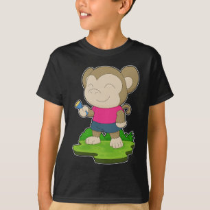 T-shirt Lampe de poche Monkey