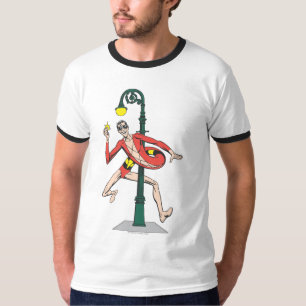 T-shirt Lampe de rue pour homme en plastique