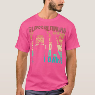 T-shirt Lampe de travail de verre Silhouette