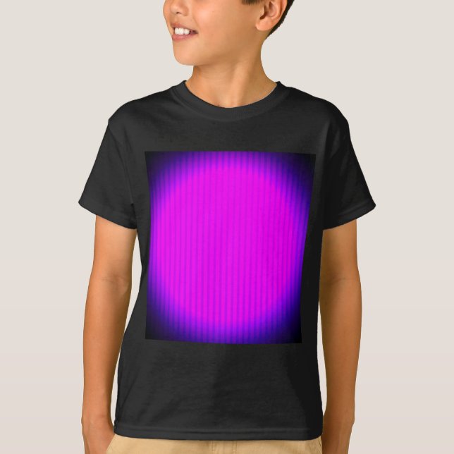 T-shirt Lampe fuchsia de LED (Devant)