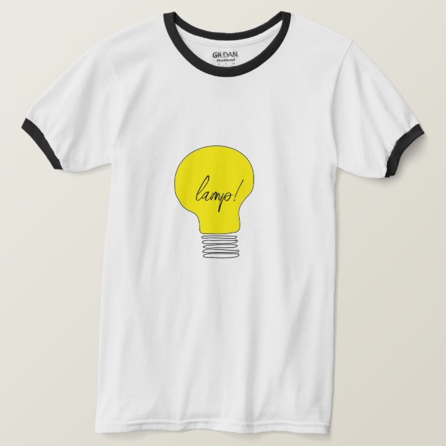 t-shirt lampe mignon4 (Design devant)