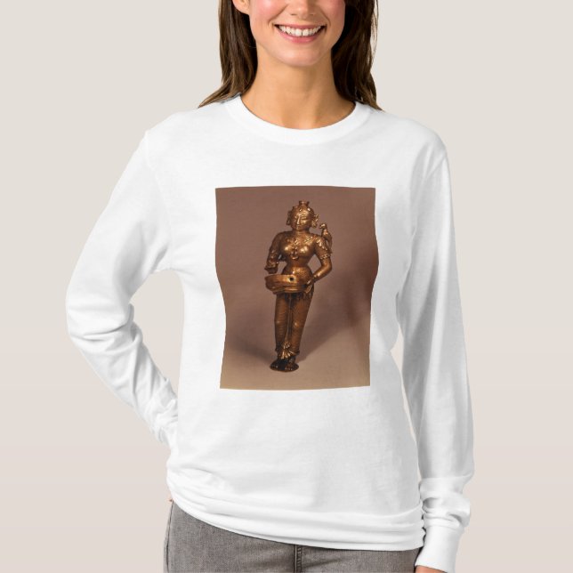 T-shirt Lampe sous forme de déesse de la fortune (Devant)