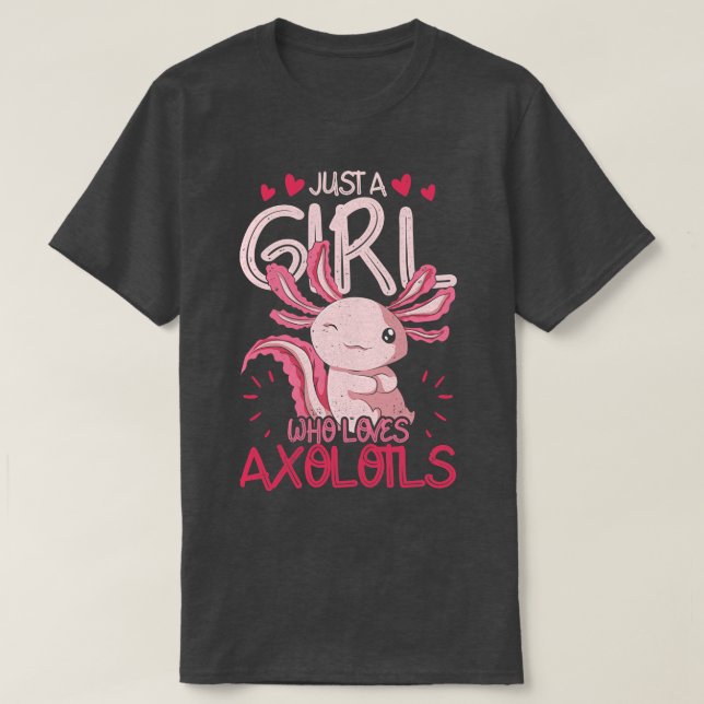 T-shirt L'Amphibienne Mexicaine N'Est Qu'Une Fille Qui Aim (Design devant)