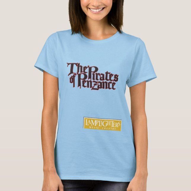 T-shirt Lamplighters - Les Pirates de Penzance 2010 (Devant)