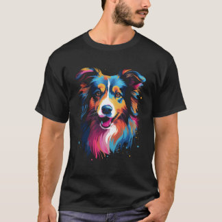 T-shirt Lan Hair Collie