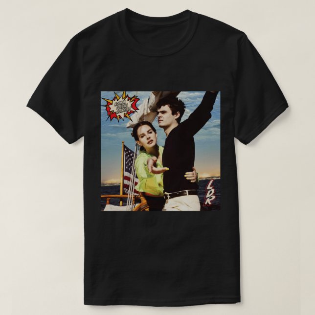 T-shirt lana del rockwell norman ray tour 2020 mampuslo   (Design devant)