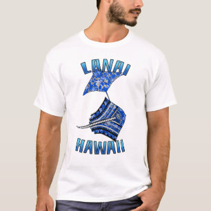 T-shirt Lanai Hawaii Vacances Tribal Stingray