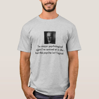 T-shirt L'analyse psychologique principale j'ai l'arr…