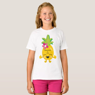 T-shirt L'ananas heureux Homeschool est frais