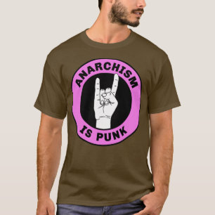 T-shirt L'anarchisme est punk