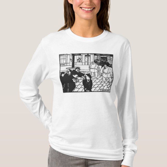 T-shirt L'anarchiste, 1892 (Devant)