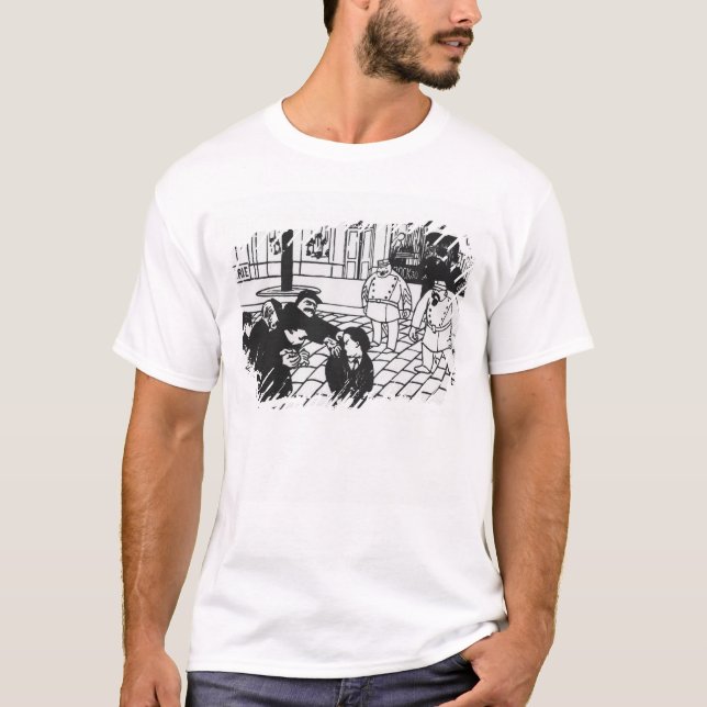 T-shirt L'anarchiste, 1892 (Devant)