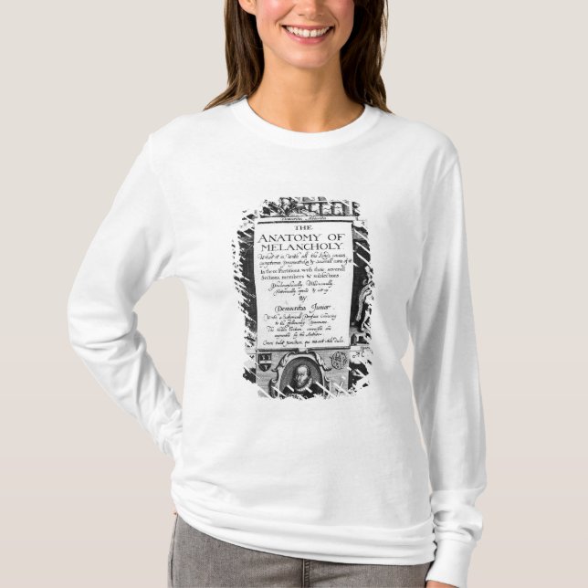T-shirt L'anatomie de la mélancolie (Devant)