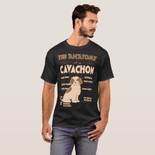 T-shirt L'anatomie du cadeau d'amants d'animal familier de