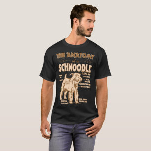 T-shirt L'anatomie du cadeau d'amants d'animal familier de
