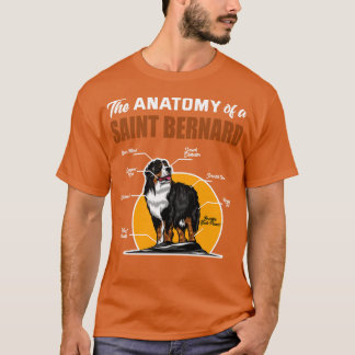 T-shirt L'anatomie d'un Saint Bernard
