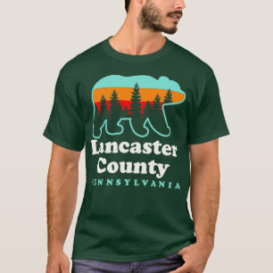 T-shirt Lancaster County Pennsylvania Amish Randonnée Camp