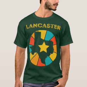 T-shirt Lancaster Texas Vintage Souvenir déshabillé 1