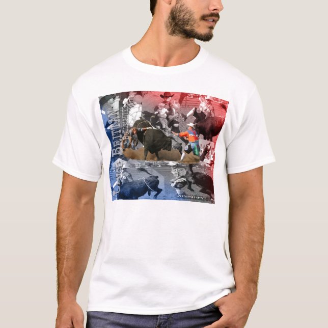 T-shirt Lance Brittan - combattant de Taureau (Devant)
