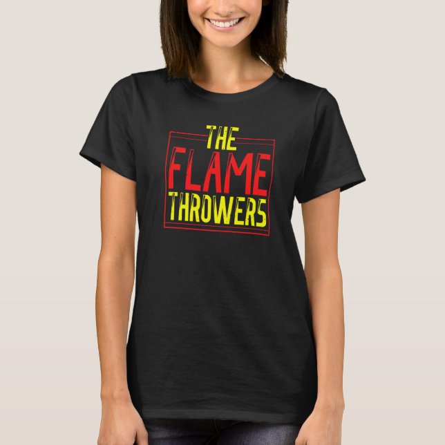 T-shirt Lance-flammes  Lance-flammes Brûlure Chaude  1 (Devant)