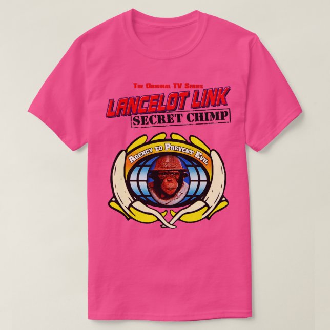 T-shirt Lancelot Link Secret Chimp (Design devant)